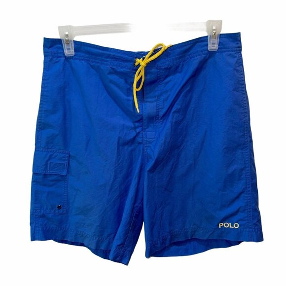 Polo Sport Ralph Lauren Medium Blue Board Shorts - Picture 1 of 9